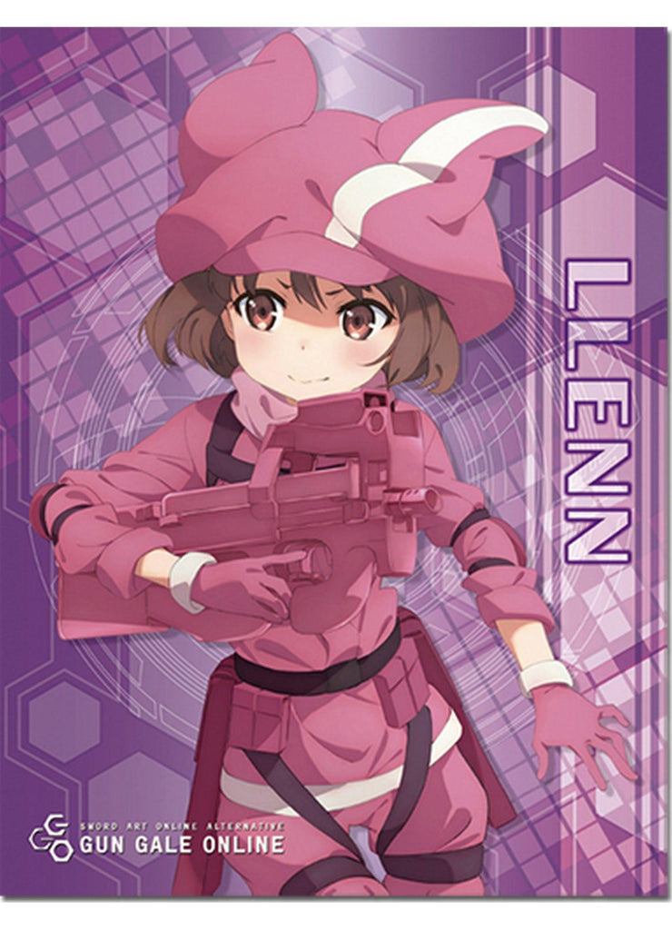 Sword Art Online Alternative Ggo- Llenn Sublimation Throw Blanket