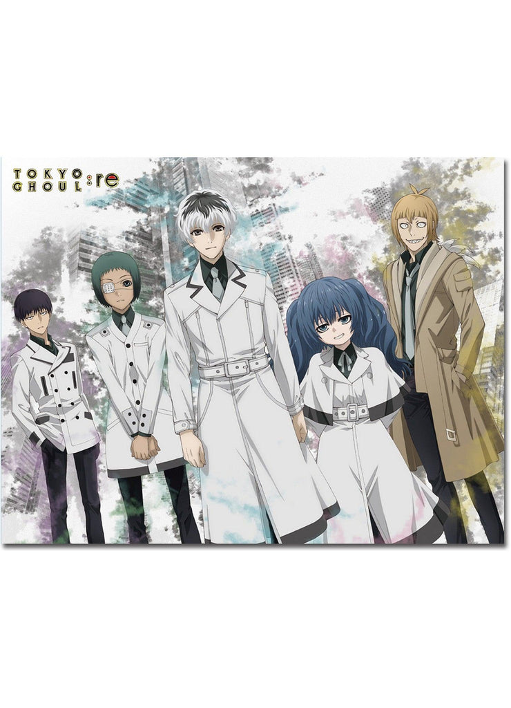 Tokyo Ghoul:re - Key Art Sublimation Throw Blanket 46"W x 60"H