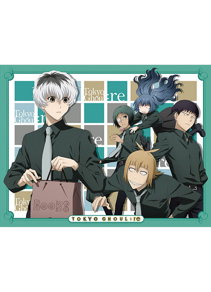 Tokyo Ghoul Re- Group Sublimation Throw Blanket