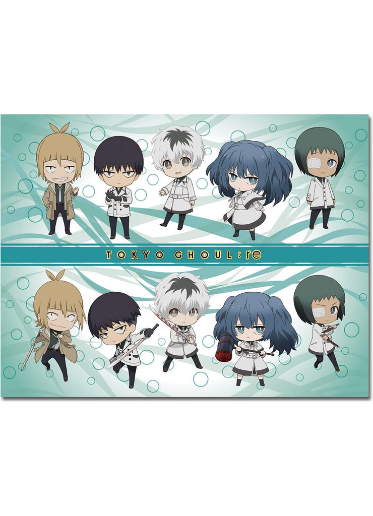 Tokyo Ghoul:re - SD Group Sublimation Throw Blanket