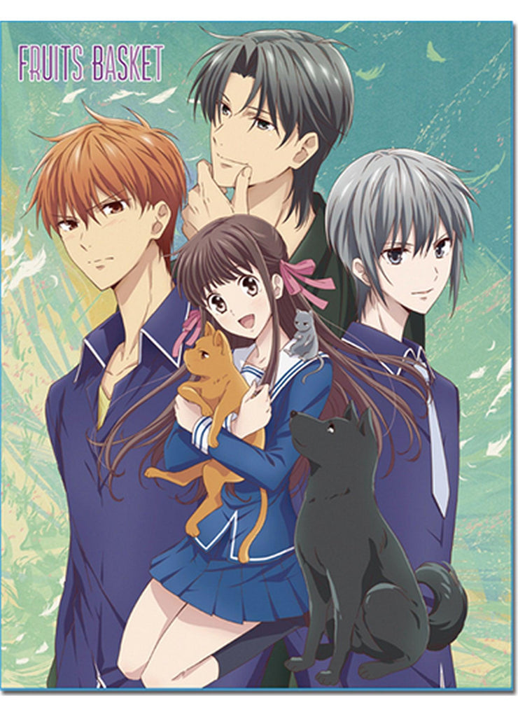 Fruits Basket - Key Art Sublimation Throw Blanket - Great Eastern Entertainment