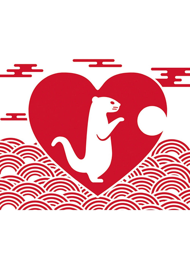 Sarazanmai- Weasel Logo Throw Blanket