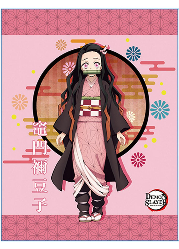 Demon Slayer - Nezuko Kamado Sublimation Throw Blanket - Great Eastern Entertainment