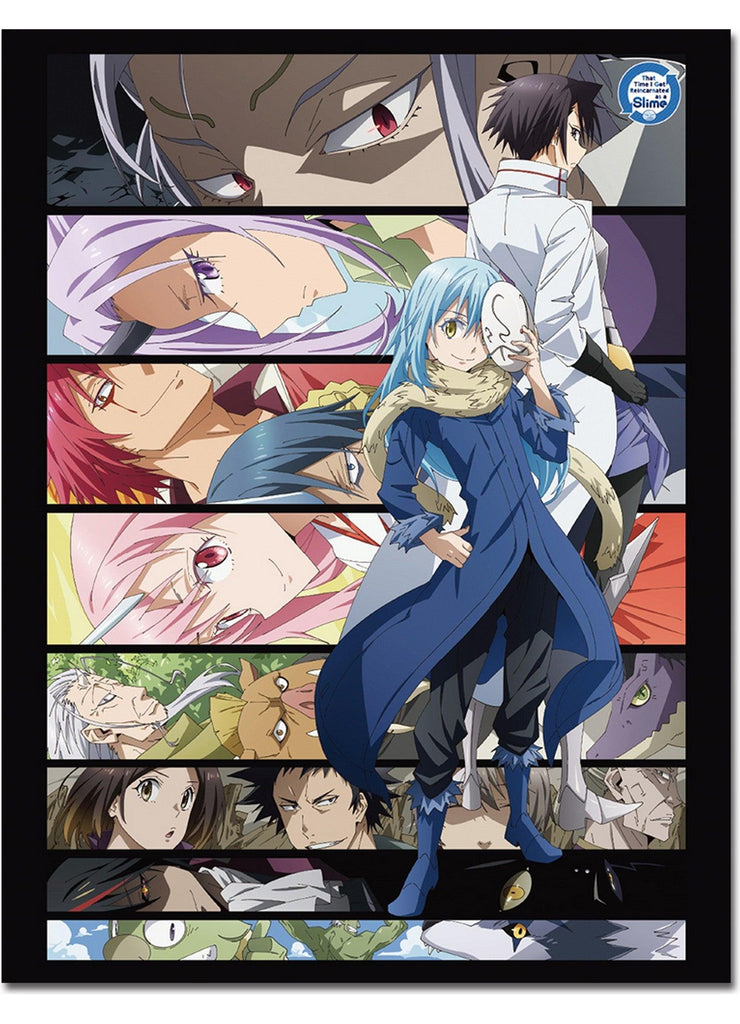 That Time I Got Reincarnated As A Slime 2 - Key Art #B Sublimation Throw Blanket