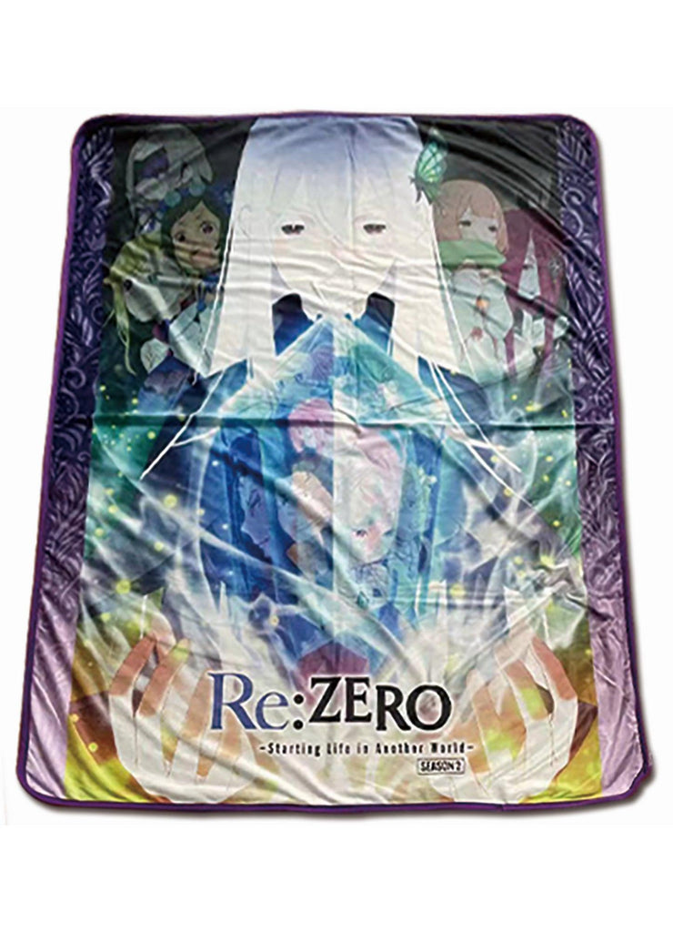 Re Zero S2- Key Visual Throw Blanket