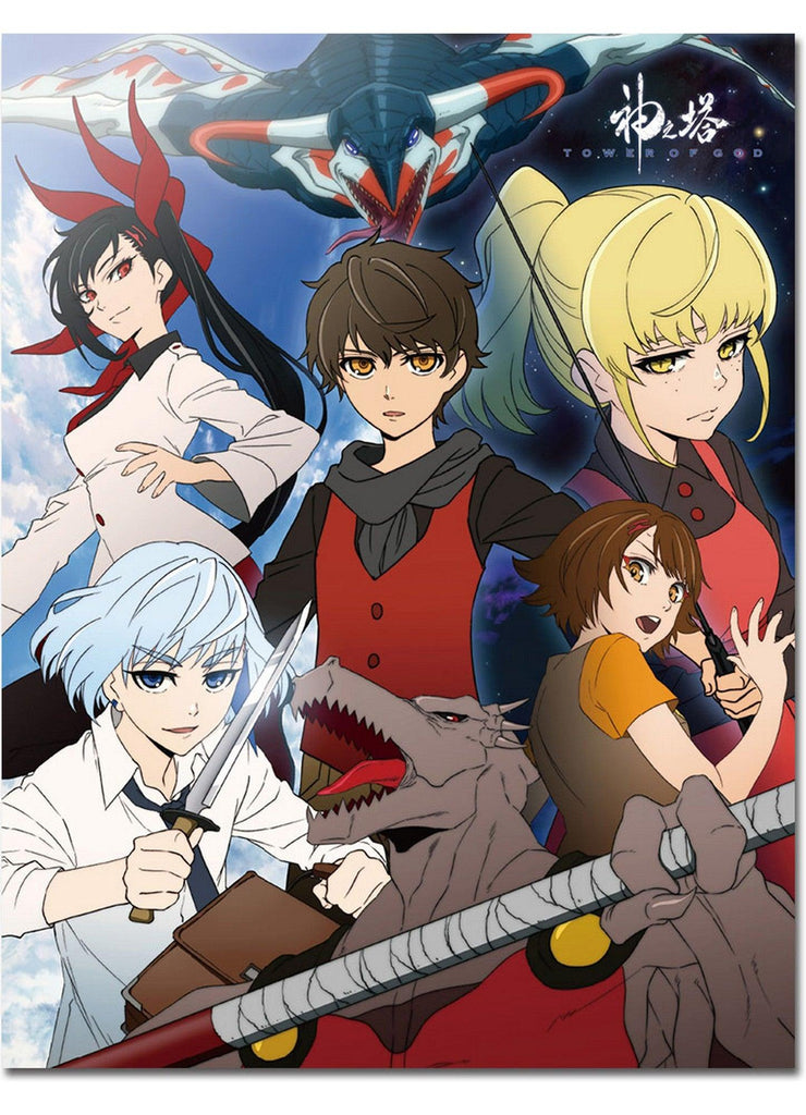 Tower Of God - Key Art Sublimation Throw Blanket