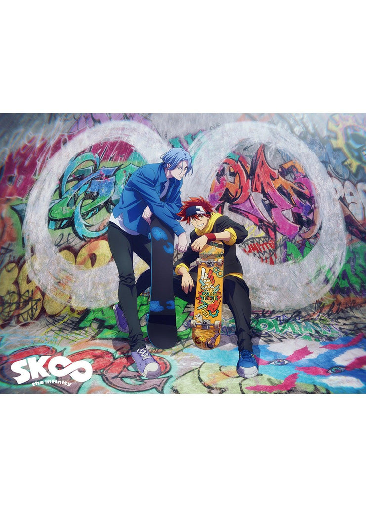 Sk8 The Infinity - Key Art #B Throw Blanket