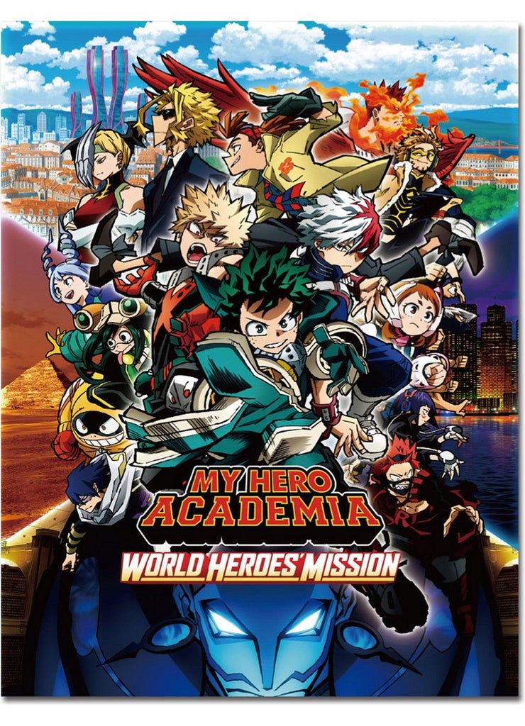 My Hero Academia Movie 3 - Key Art Sublimation Throw Blanket