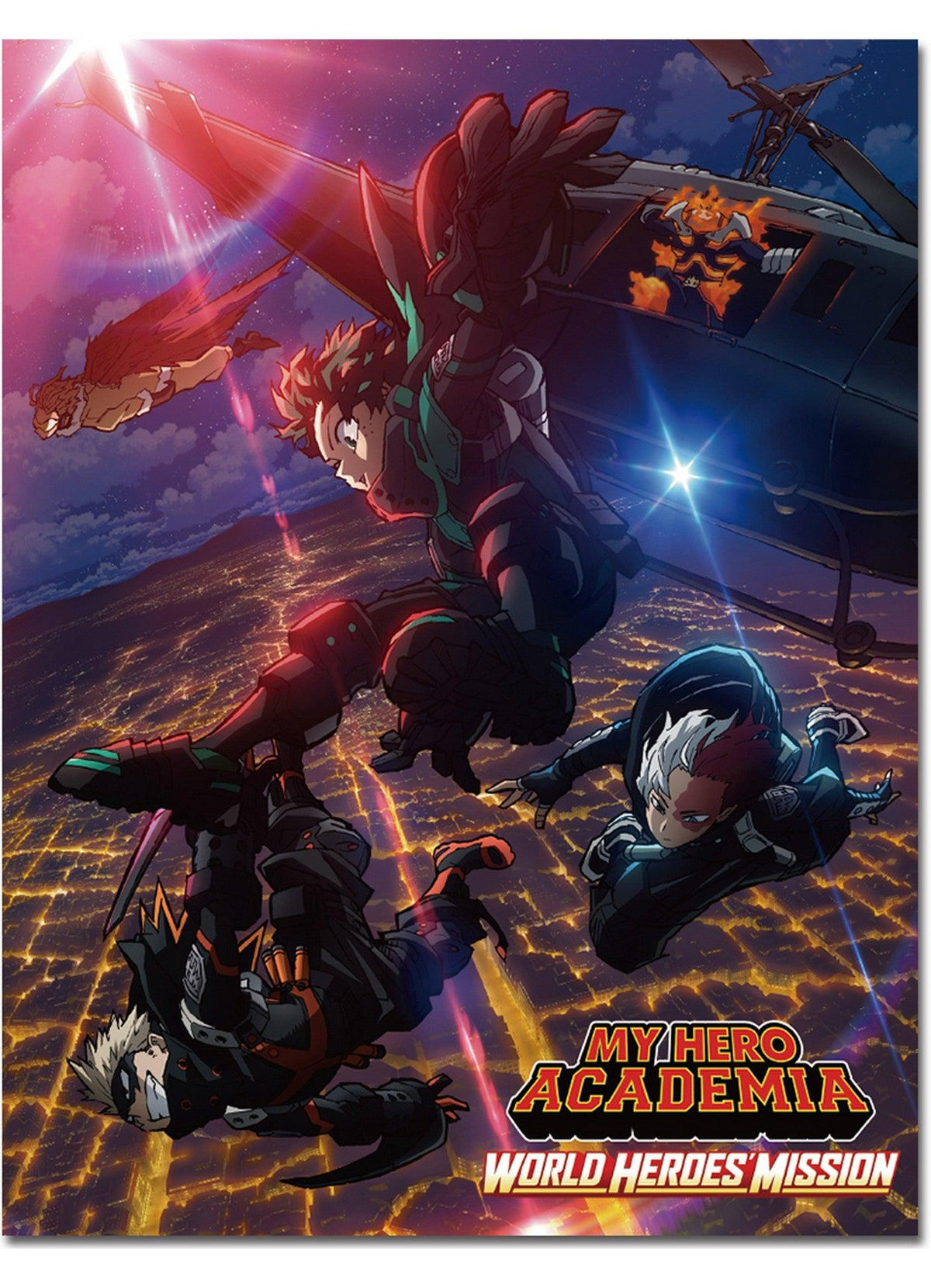 My Hero Academia Movie 3 - Teaser Art #2 Sublimation Throw Blanket