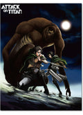 Attack On Titan Manga - Cover Art #09 Sublimation Throw Blanket 46"W x 60"H