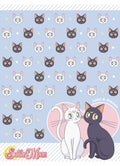Sailor Moon R - Luna & Artemis Pastel Style Sublimation Throw Blanket