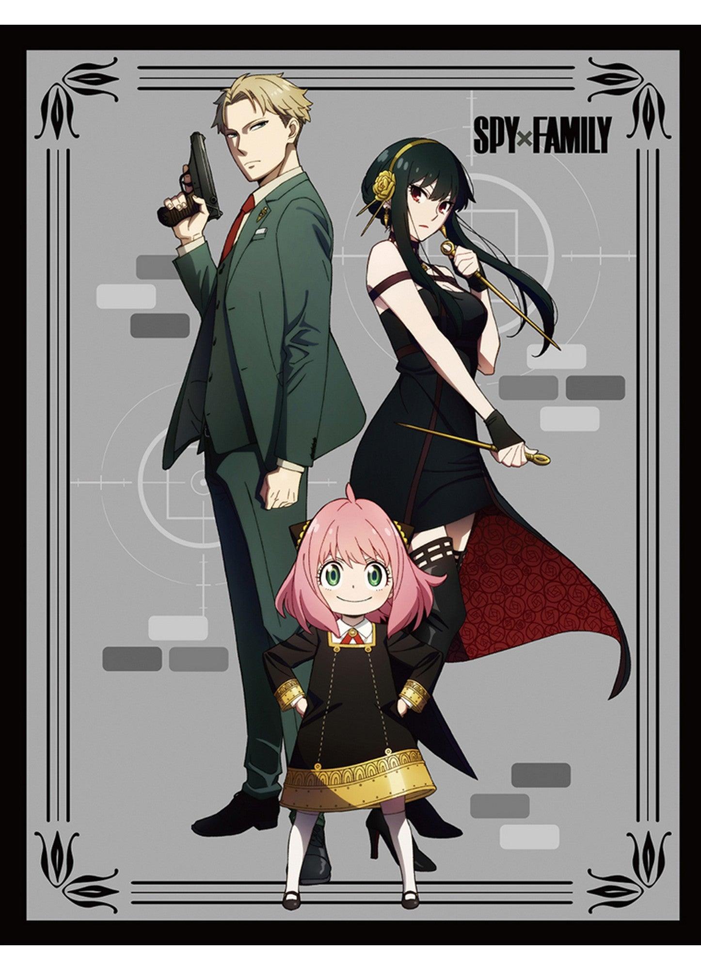 Spy X Family - Cool Key Art Sublimation Throw Blanket