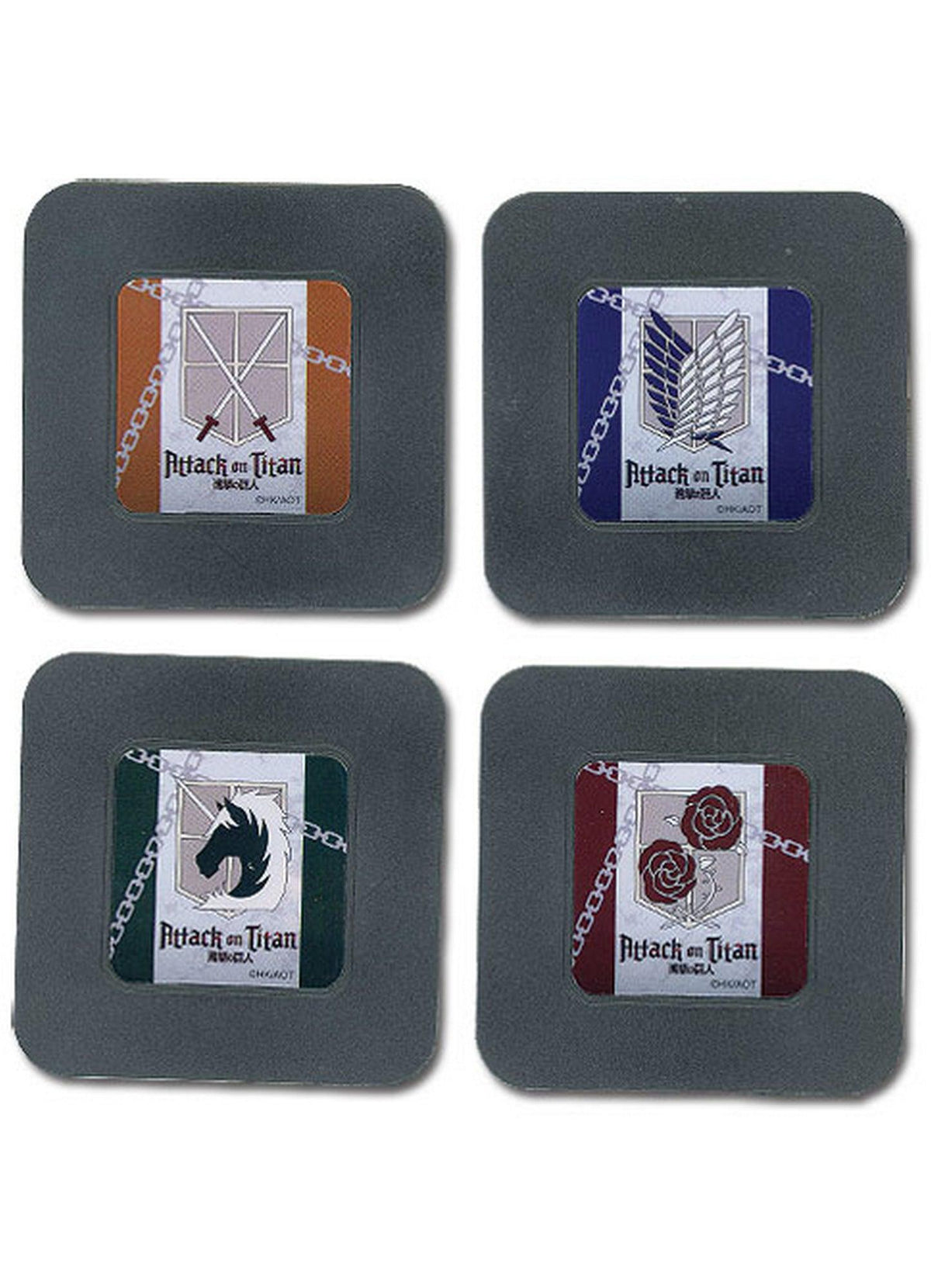Attack on Titan - Set 1 Coaster - Great Eastern Entertainment