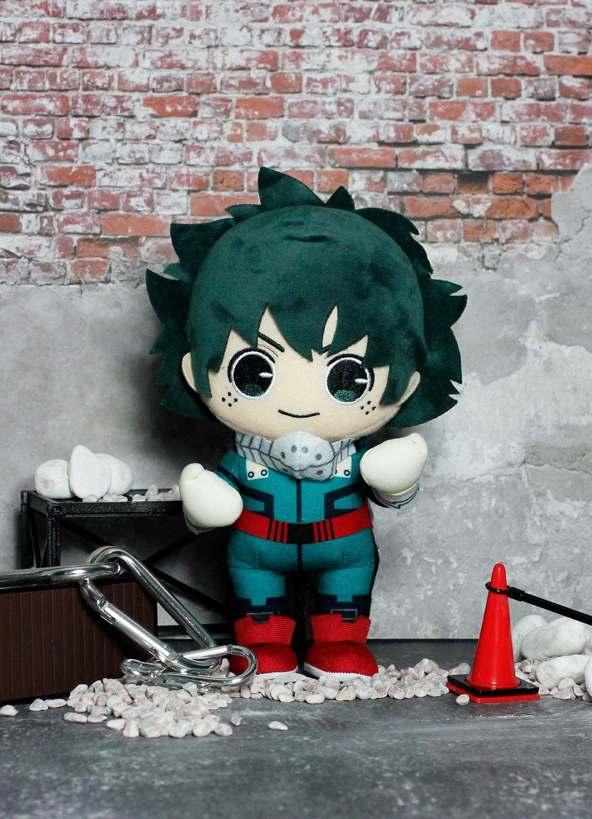 My Hero Academia S2 - Izuku Midoriya "Deku" Pose Plush 8"H - Great Eastern Entertainment