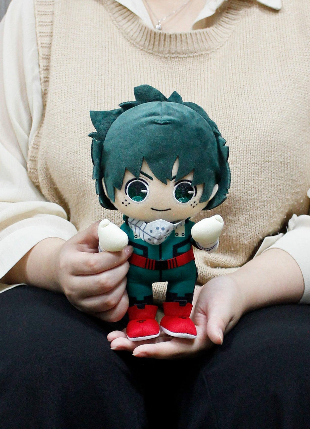 My Hero Academia S2 - Izuku Midoriya "Deku" Pose Plush 8"H - Great Eastern Entertainment