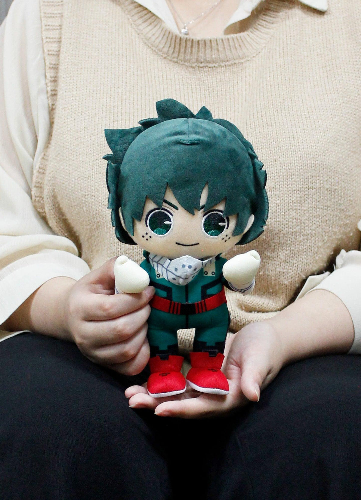 My Hero Academia S2 - Izuku Midoriya "Deku" Pose Plush 8"H - Great Eastern Entertainment