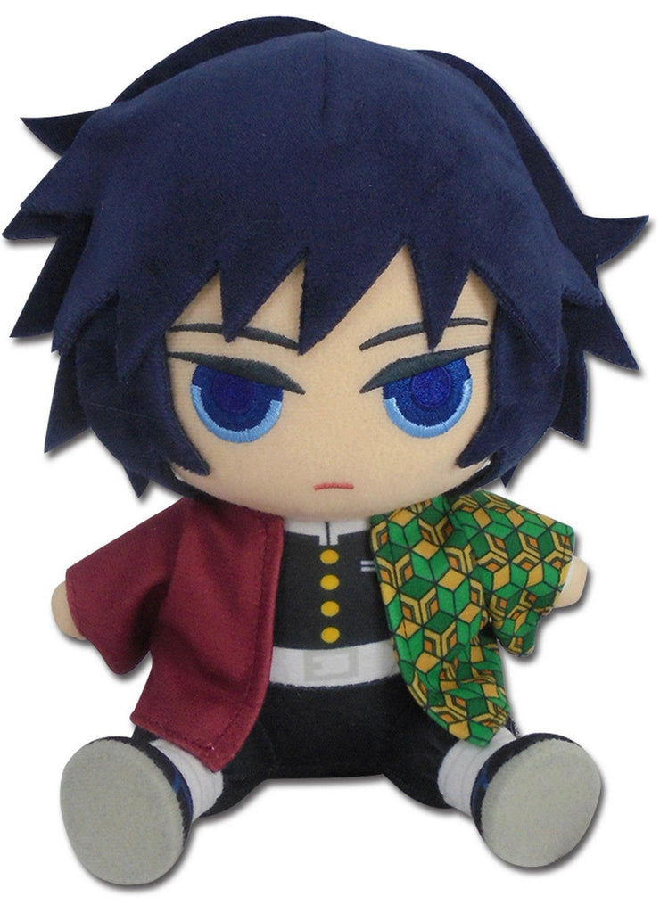 Demon Slayer - Giyuu Tomioka Sitting Plush 7"H