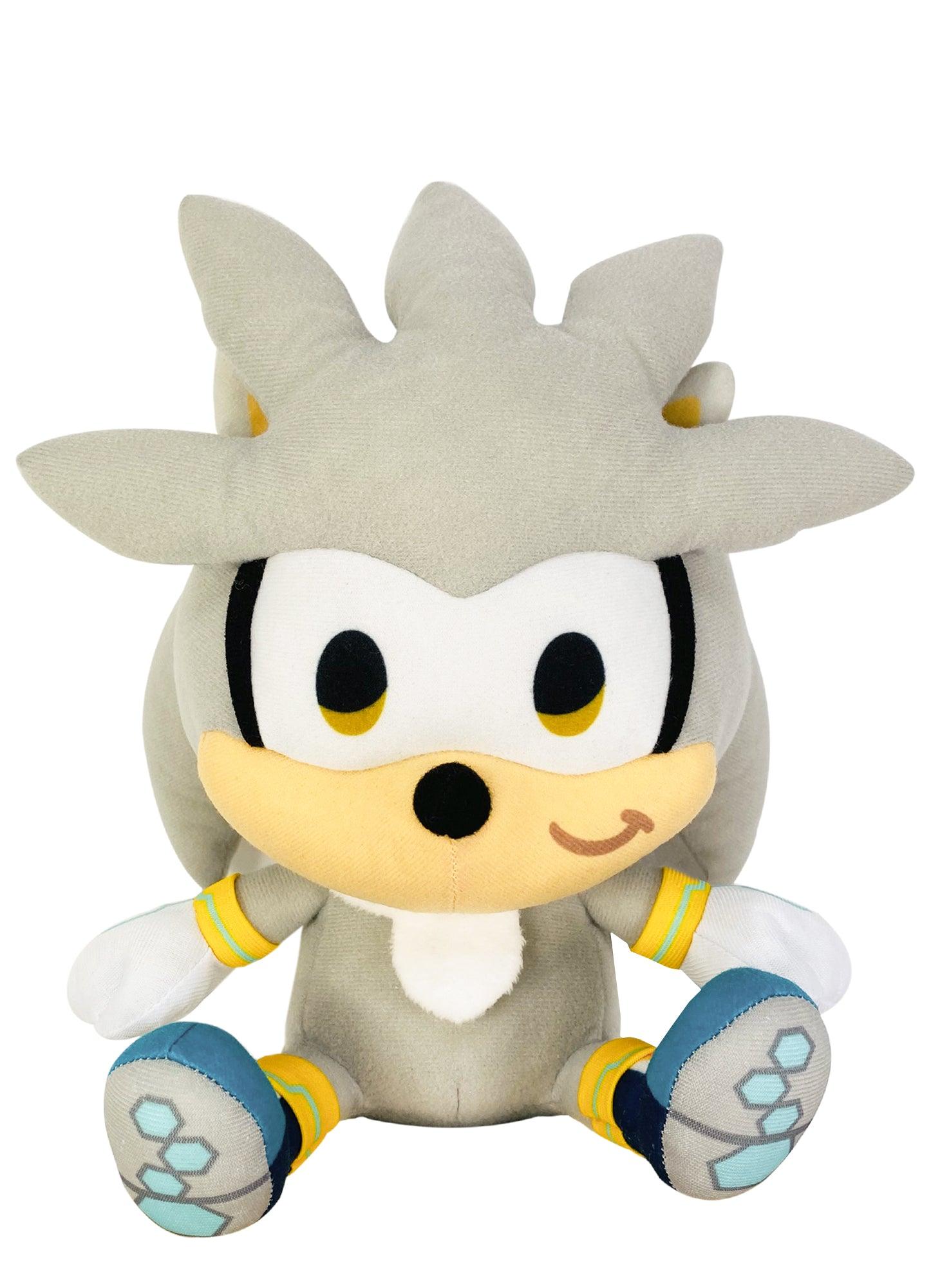 Sonic The Hedgehog SD Silver Sitting Plush 7