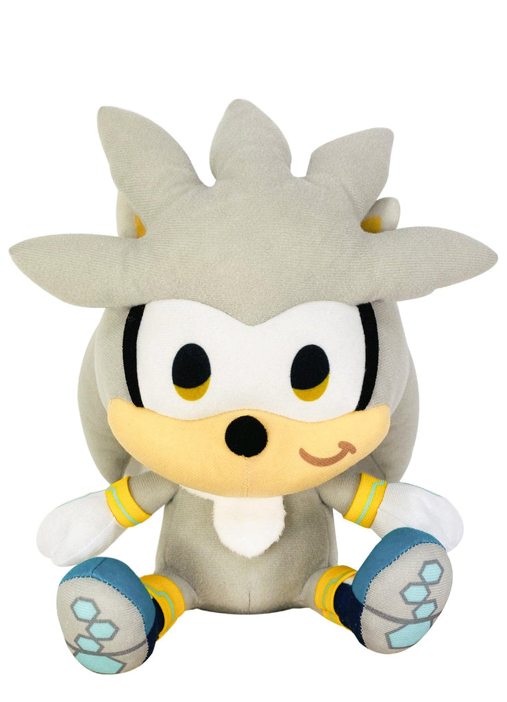 Sonic The Hedgehog - SD Silver Sitting Plush 7"H