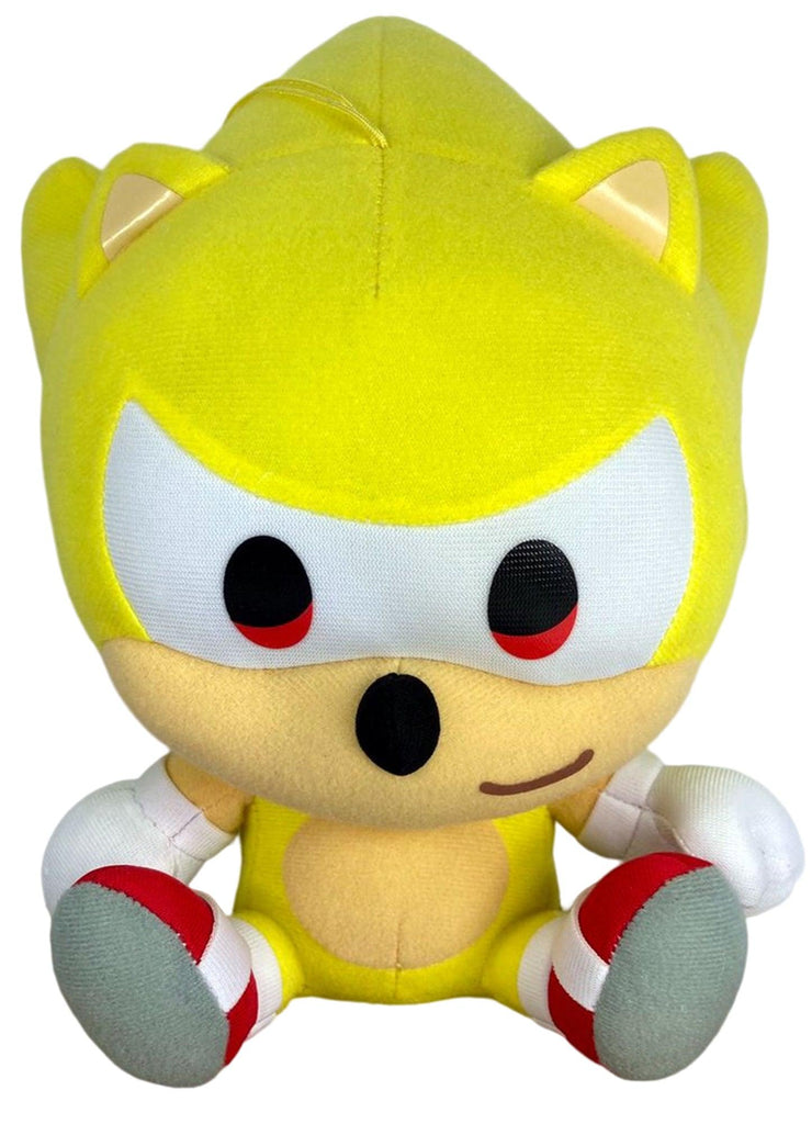 Sonic The Hedgehog - SD Super Sonic Sitting Plush 7"H