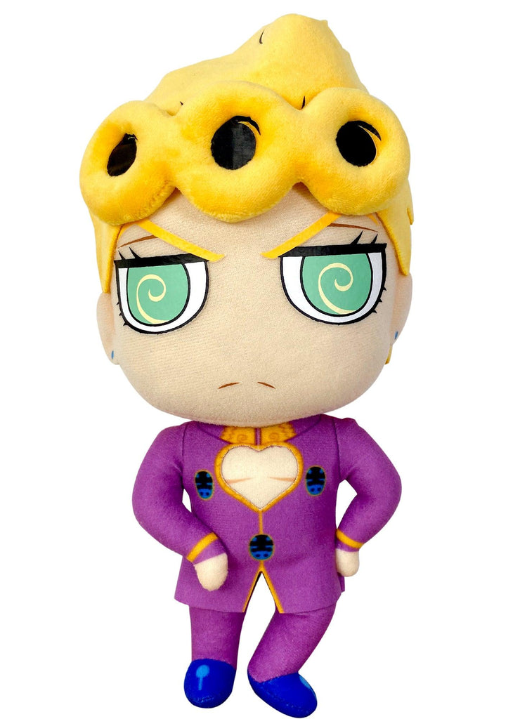 Jojo's S4 - Giorno Giovanna SD Pose Plush 8"H