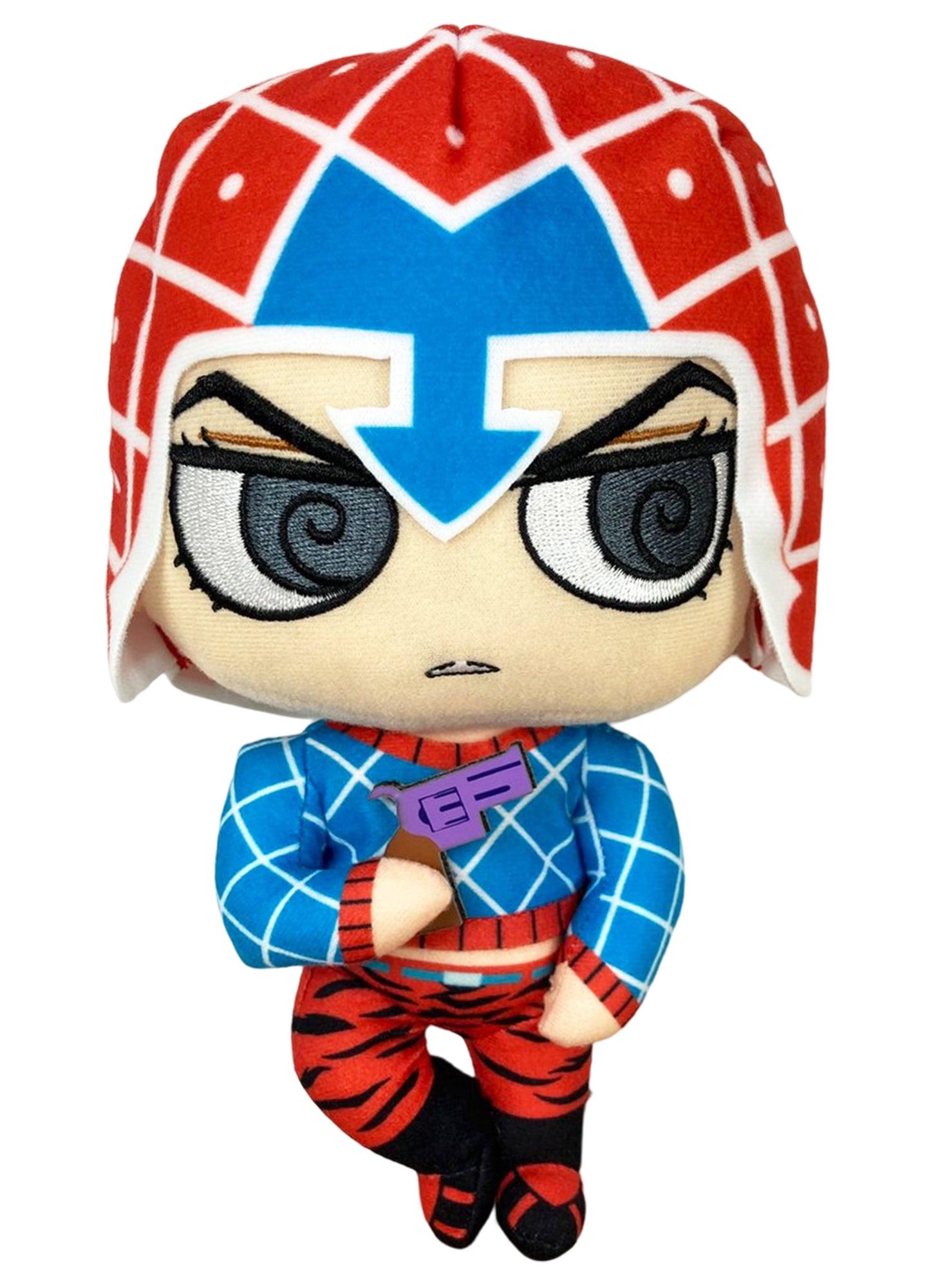 Jojo's S4 - Guido Mista SD Pose Plush 8"H