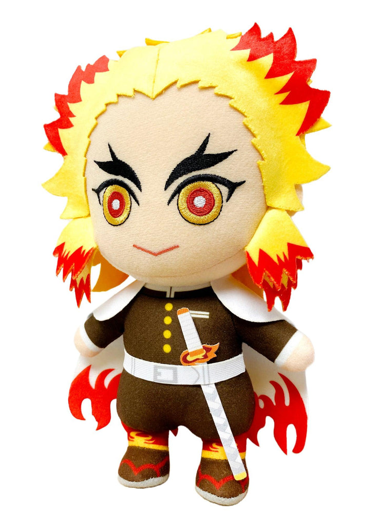 Demon Slayer - Rengoku Plush 8"H - Great Eastern Entertainment