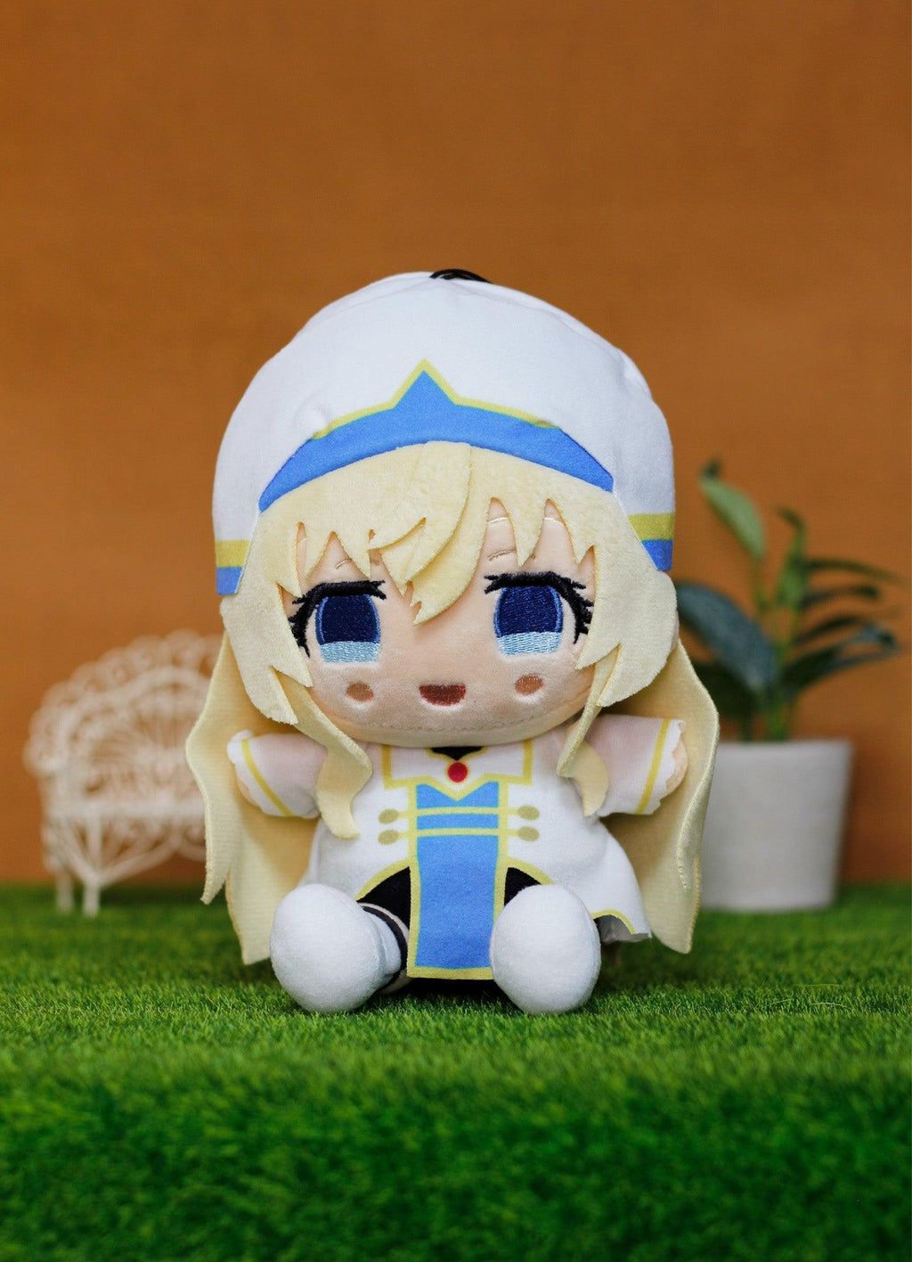 Goblin Slayer S1 - Priestess Sitting Pose Plush 7"H - Great Eastern Entertainment