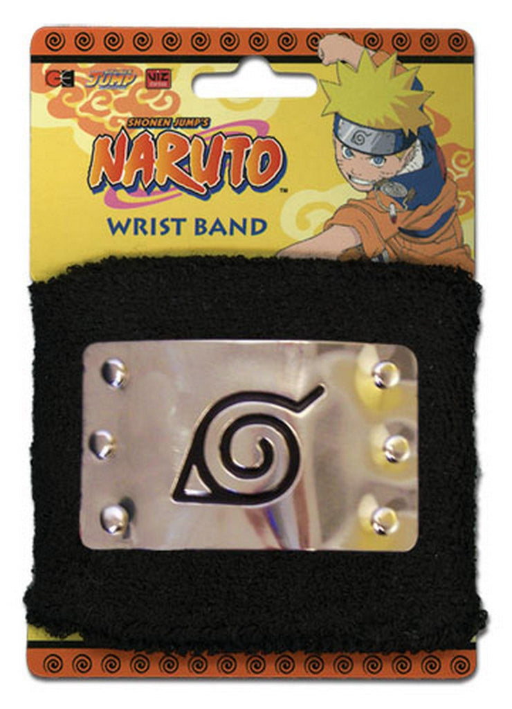 Naruto Metal Symbol Cuff-Wrist Band