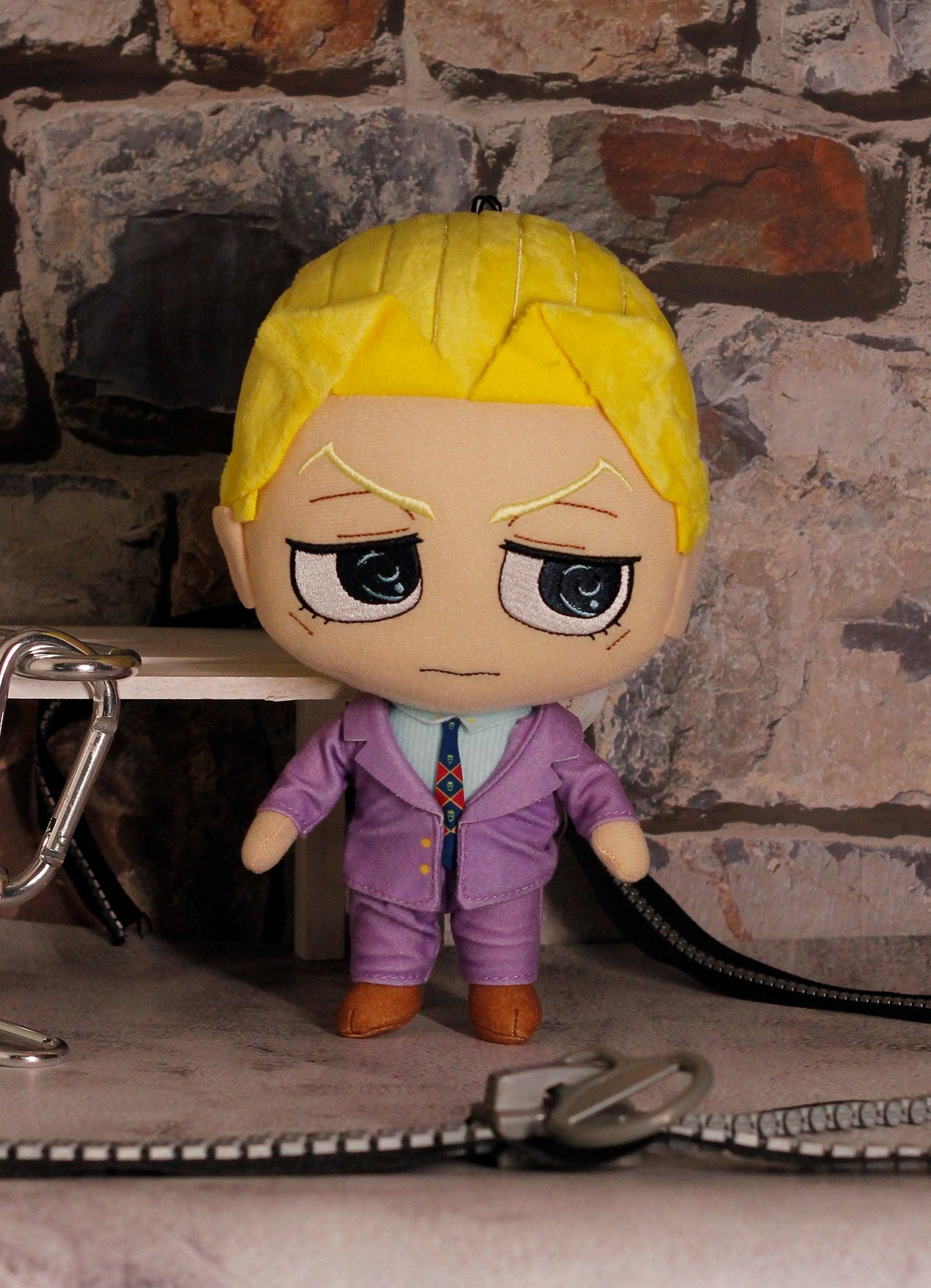 JoJo's Bizarre Adventure Kira Yoshikage Plush Toy – Japan Import, 2020, Anime Action Figure