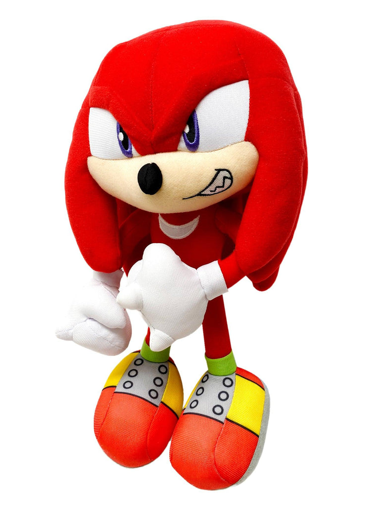 Sonic The Hedgehog - Knuckles Grin Plush 10"H - Great Eastern Entertainment