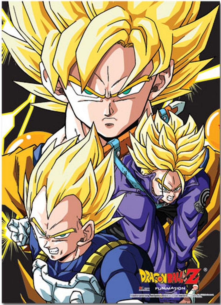 Dragon Ball Z - Crew Fabric Poster - Great Eastern Entertainment