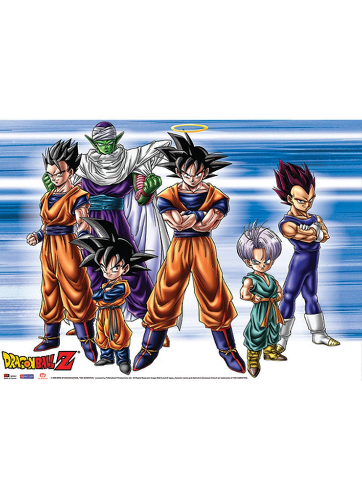 Dragon Ball Z - Group Fabric Poster - Great Eastern Entertainment