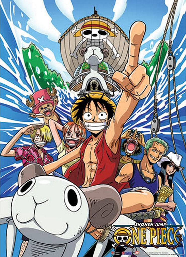 One Piece - The Straw Hat Pirates Fabric Poster - Great Eastern Entertainment