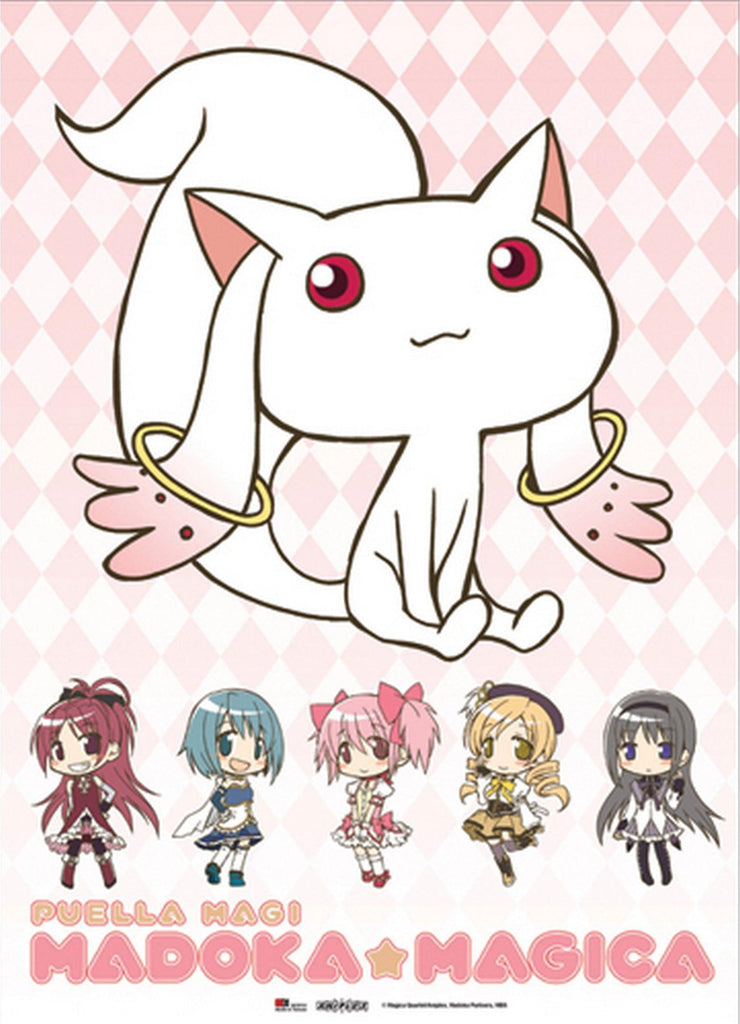 Madoka Magica - Kyubey Fabric Poster - Great Eastern Entertainment