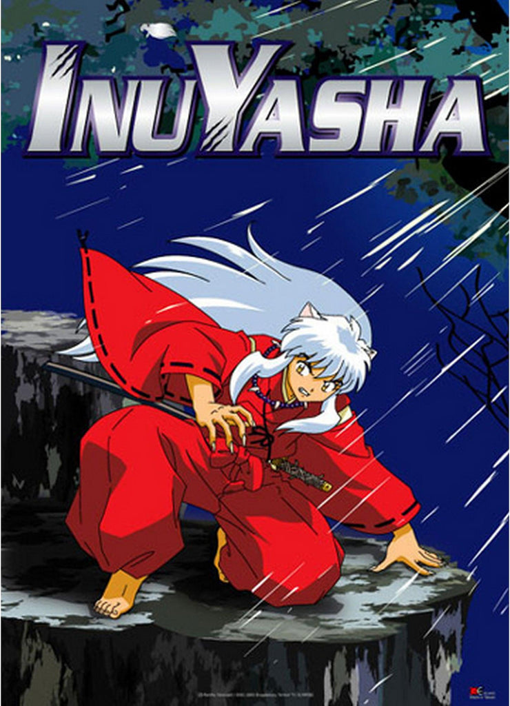 Inuyasha - Inuyasha In Forest Fabric Poster - Great Eastern Entertainment