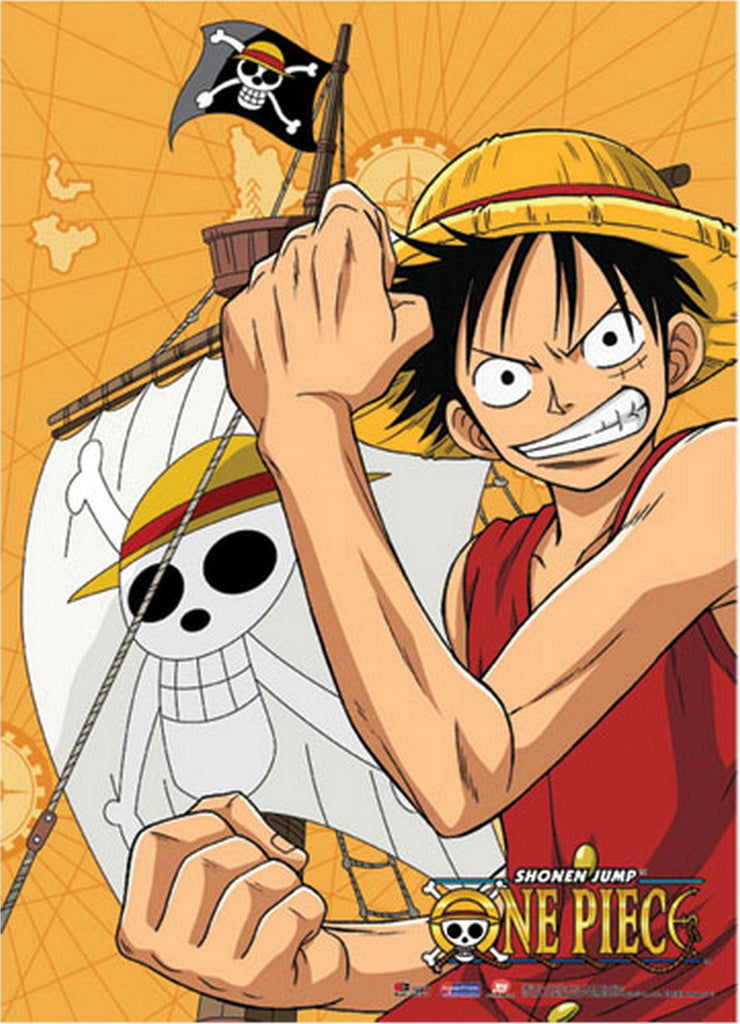 One Piece - Monkey D. Luffy Fabric Poster - Great Eastern Entertainment