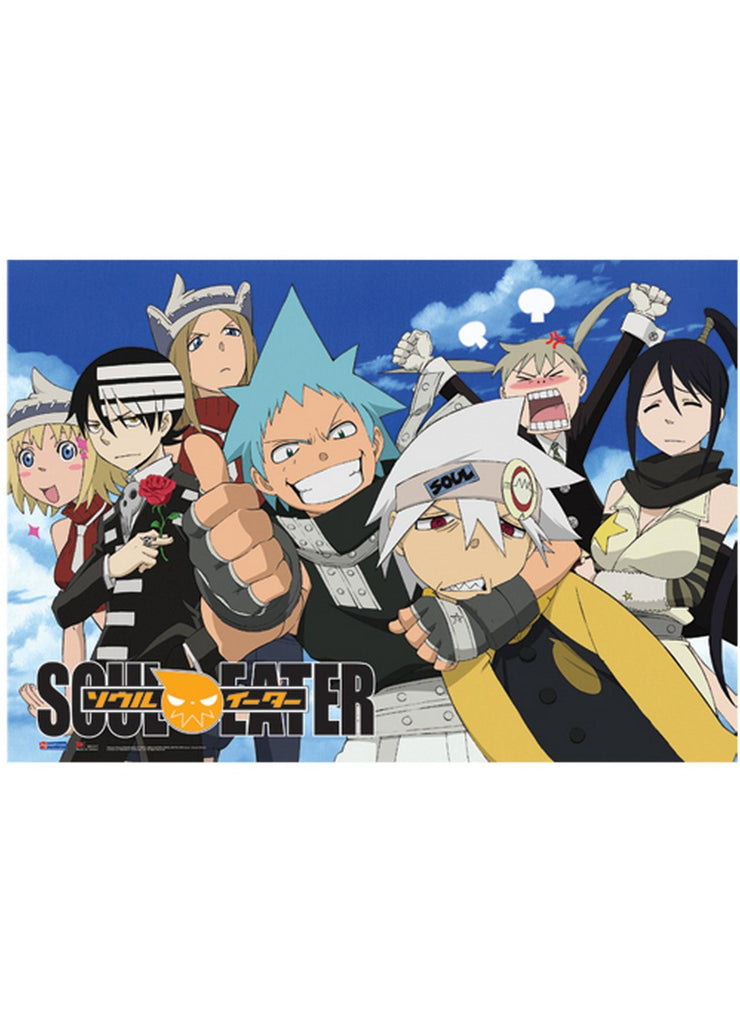 Soul Eater Sky Fabric Poster