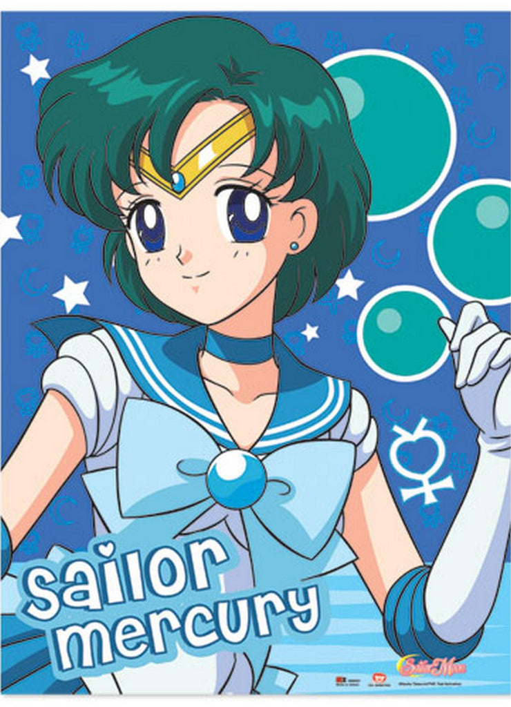 Sailor Moon Sailor Mercury Fabric Poster