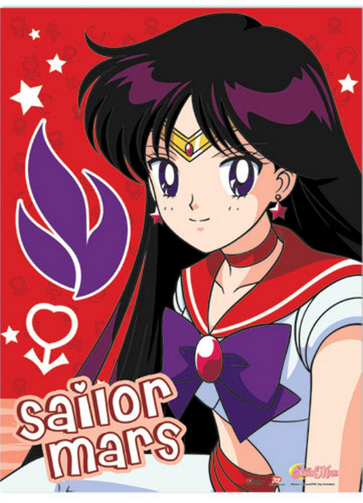Sailor Moon Sailor Mars Fabric Poster