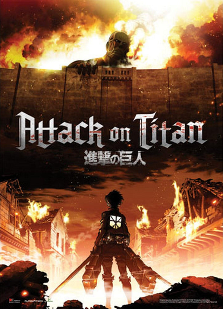 Attack on Titan - Key Art Fabric Poster - Great Eastern Entertainment