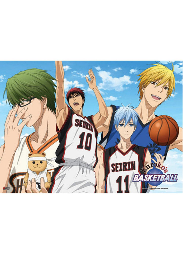 Kuroko's Basketball - Basketball Group Fabric Poster - Great Eastern Entertainment