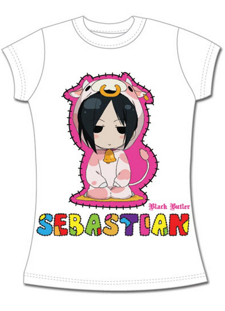 Black Butler - Sebastian Michaelis Cow Cosplay Girl T-Shirt