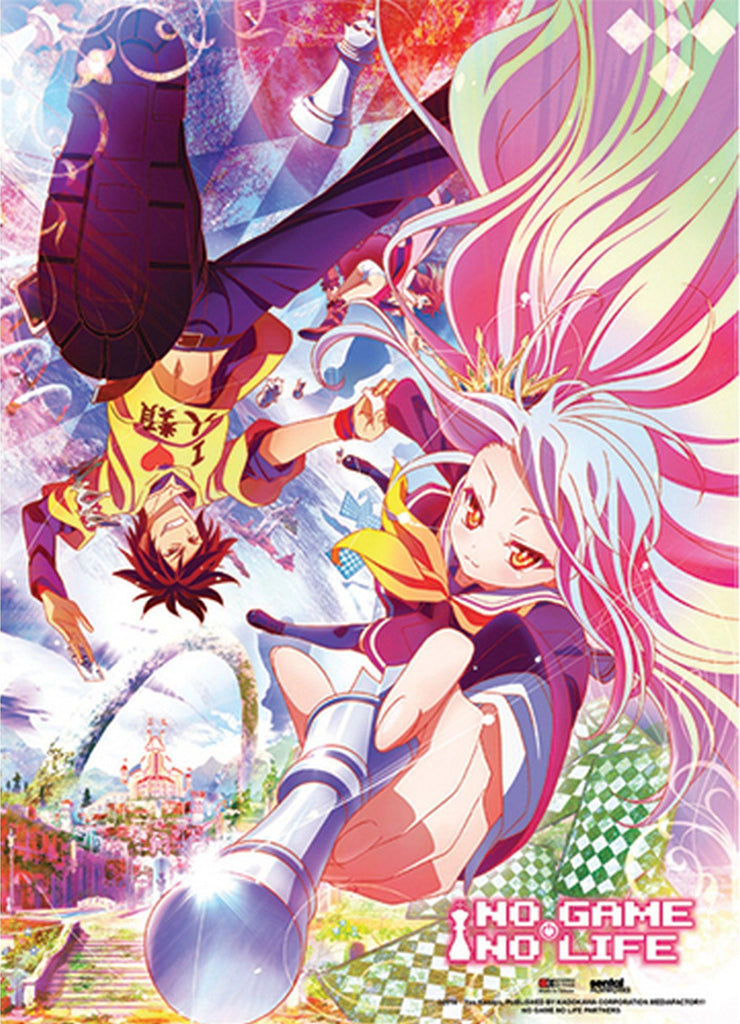 No Game No Life - Key Visual Fabric Poster - Great Eastern Entertainment