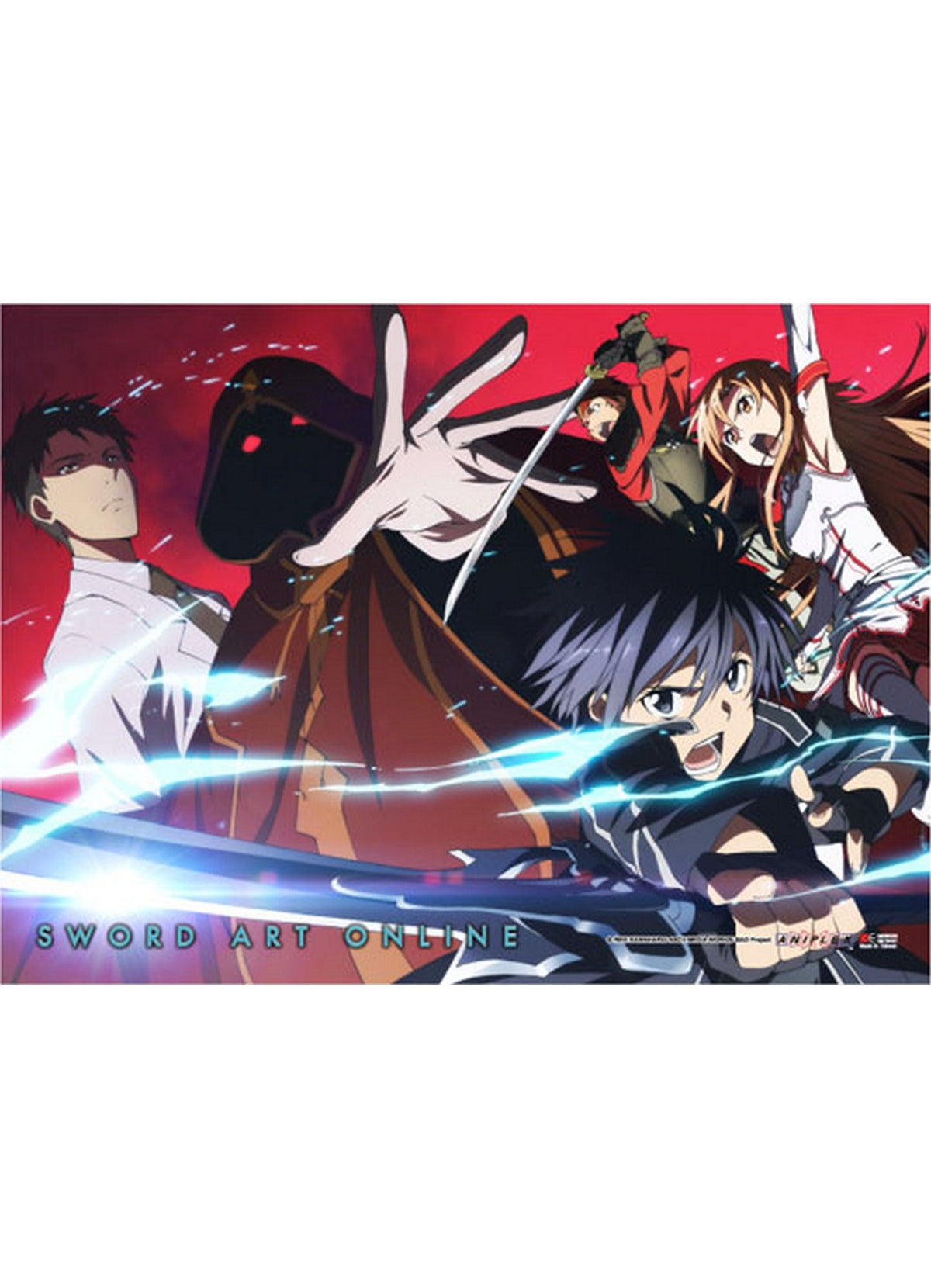 Sword Art Online- Group 3 Fabric Poster