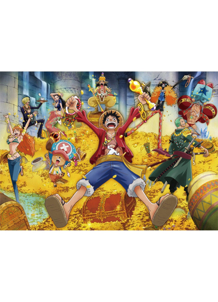 One Piece - New World Monkey D. Luffy Group 03 Fabric Poster - Great Eastern Entertainment