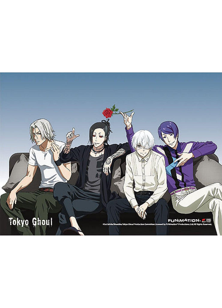 Tokyo Ghoul- Group 06 Fabric Poster
