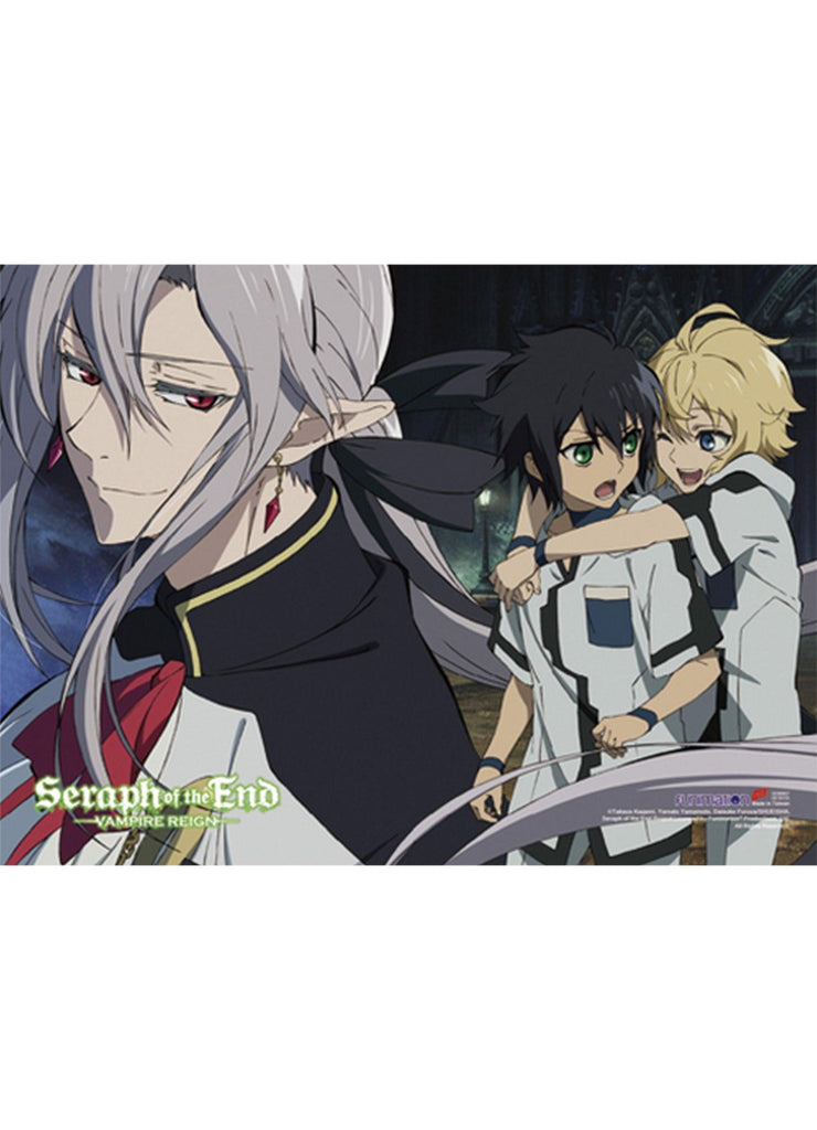 Seraph Of The End- Group 1 Fabric Poster