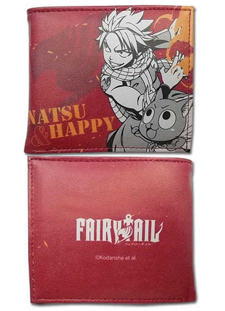 Fairy Tail - Natsu Dragneel & Happy Boy Wallet - Great Eastern Entertainment