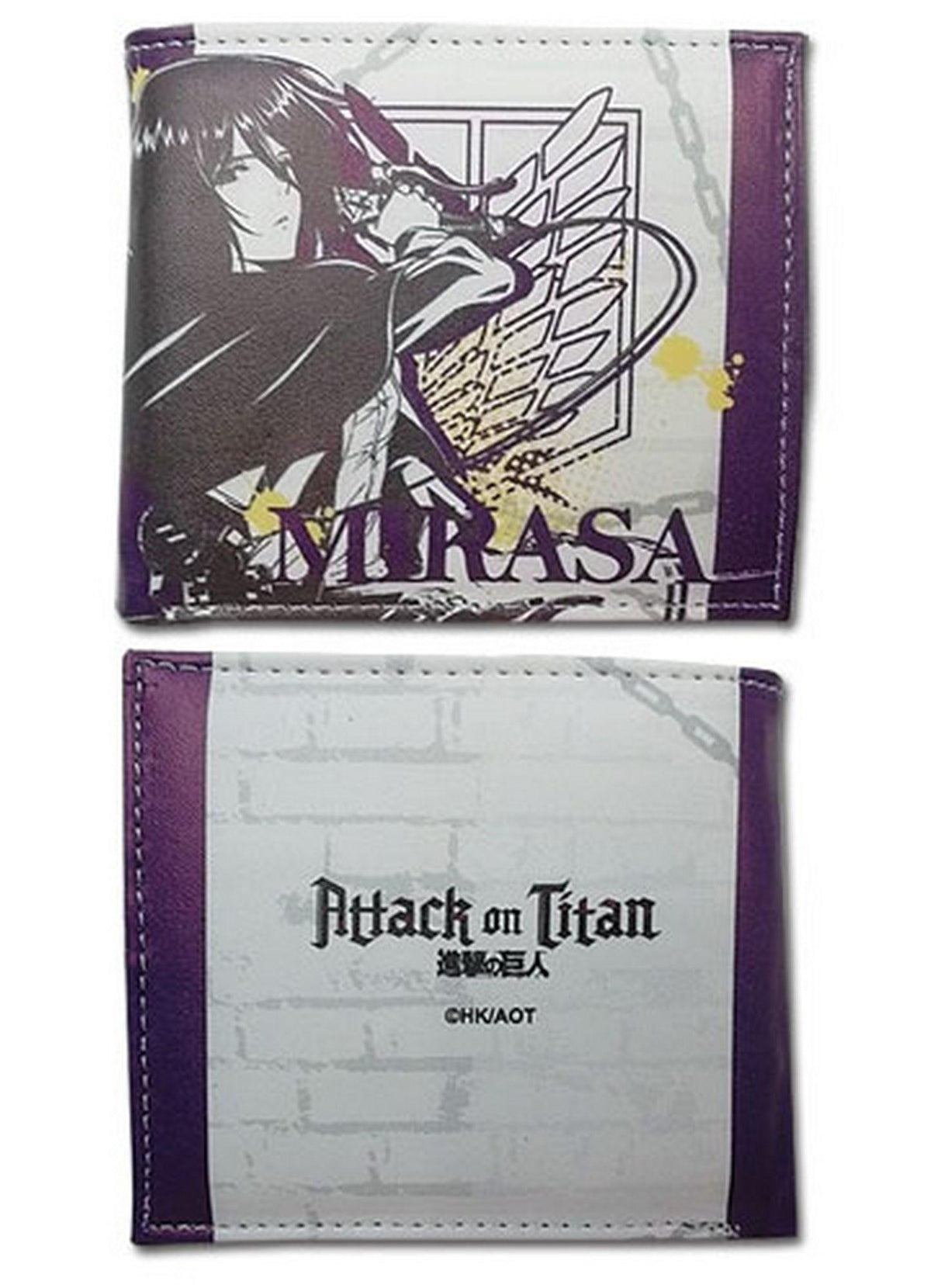 Attack on Titan - Mikasa Ackerman Boy Wallet - Great Eastern Entertainment